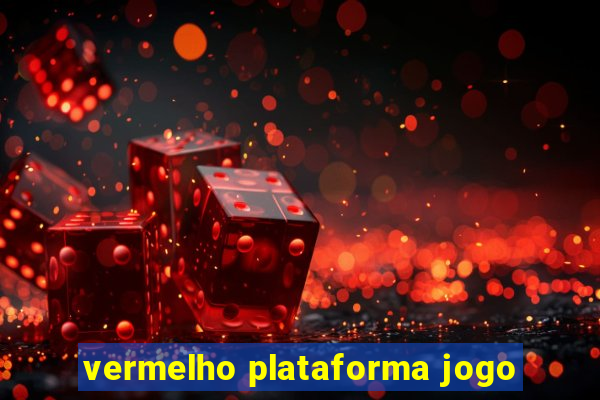 vermelho plataforma jogo